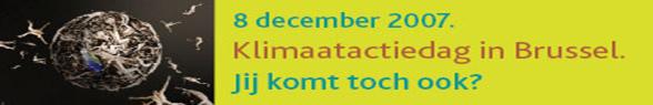 8 december: klimaatactiedag!